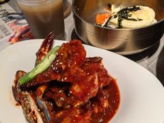 -草家酱蟹炭火烤肉店(珲春南路一店)