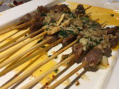 烤鸡杂-庞家烧烤客栈(炮台山店)