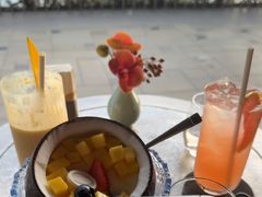 -日落吧·海景咖啡厅·餐酒吧·鸡尾酒·下午茶·乐队表演·浪漫夕阳·三亚文华东方酒店