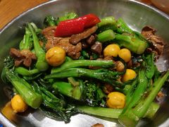 菜心炒鸡杂-启香鸡私房菜(湖景店)