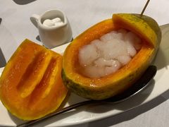 木瓜炖雪蛤-上海1号私藏菜(静安店)
