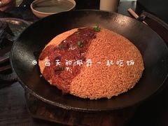 一个锅巴和时蔬-薇酌饮·陕西菜(南门外店)