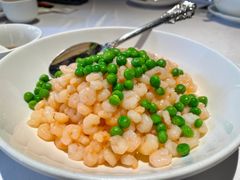 手剥河虾仁小豌豆-玫瑰厅上海菜(兴国路店)