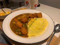 炸鸡块咖喱蛋包饭套餐-池奈·咖喱蛋包饭(熙地港店)