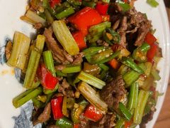小炒黄牛肉-眼镜味道(德才店)
