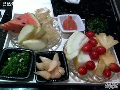 免费水果&nbsp;调料配料-王家渡火锅店(棕榈泉店)