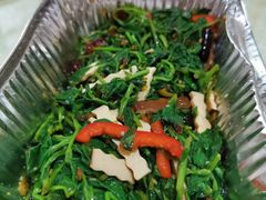 炝拌枸杞芽-西贝(宝乐汇店)