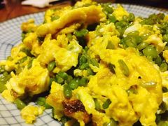 土鸡蛋炒青麦仁-城池·洛阳菜