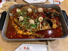 荔枝香辣清江鱼-鱼酷活鱼烤鱼(梅江印象城店)