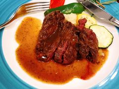 冰鲜原切菲力牛排配黑松露酱汁-斯比特花园西餐厅(东方商厦店)