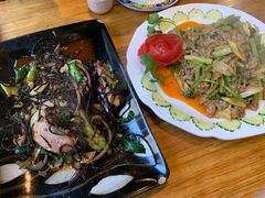 腊肉核桃花-樱桃创意厨房