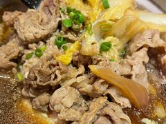 日式牛肉锅定食-羽寿司(东方宝泰店)