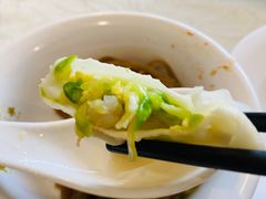 角瓜鸡蛋虾仁水饺-黄家饺子东北特色菜馆(湖滨商业街店)