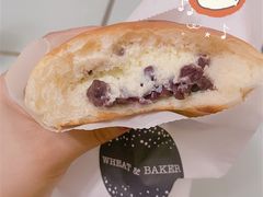 红豆奶油面包-WHEAT&BAKER-麥(凯德来福士店)