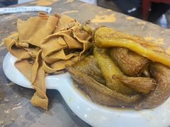 油焖尖椒拼干豆腐-张包铺(道外店)