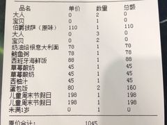 账单-Lilliput粒粒堡亲子餐厅(置汇旭辉店)
