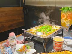 自助取餐区-探鱼·鲜青椒爽麻烤鱼(北京路天河城店)