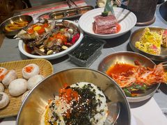 -草家酱蟹炭火烤肉店(珲春南路一店)