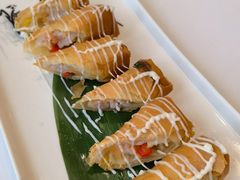 奶酪鲜虾炸春卷-国盛大酒楼