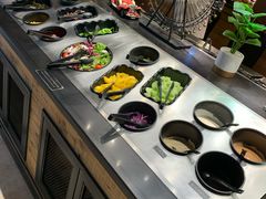 自助调料区-比格比萨自助(花园路店)