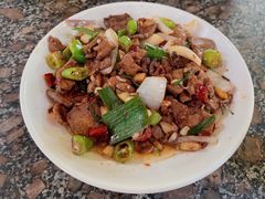 爆炒猪肝-凡老头米线砂锅(古荡新村西粮站)