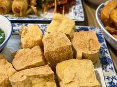 炸普宁豆干-黄记潮汕甜汤(贝底田坊店)