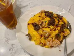 至尊滑蛋三拼饭-有章牛杂(石厦店)