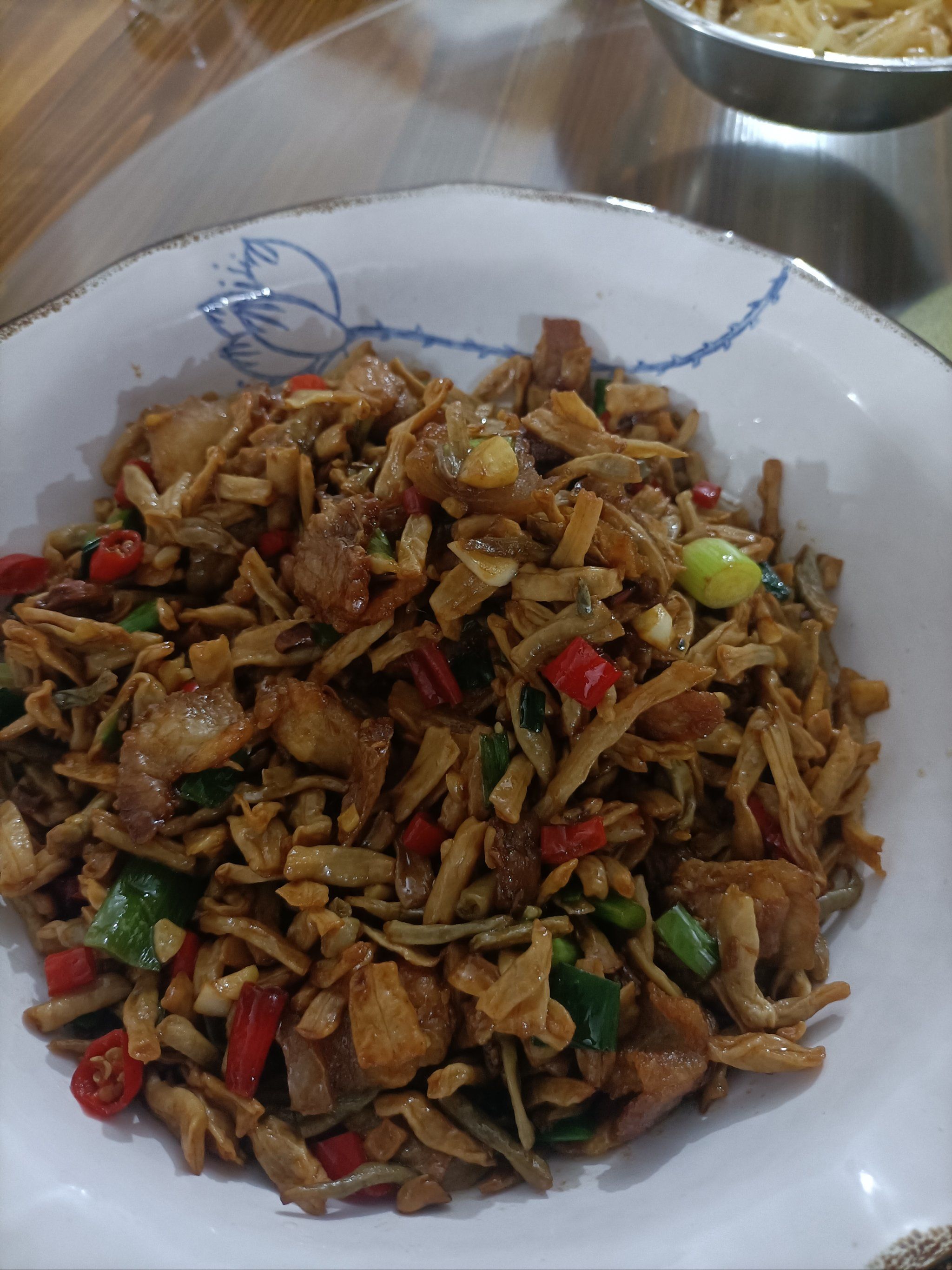 干豆角炒回锅肉
