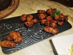 雪花糖醋里脊-绿茶餐厅(西单老佛爷店)