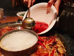 鲜鸭肠-潮火锅·麻辣牛肉火锅(观音桥方圆·LIVE店)