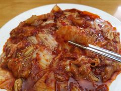 辣白菜五花肉-贤花饭店(城阳店)