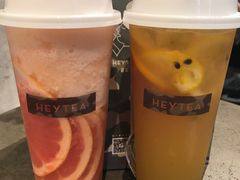 满杯红柚-喜茶(上海正大广场店)