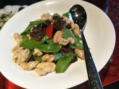羊肚菌炒鲜桃仁-不二茶空间·养生宴(石景山店)