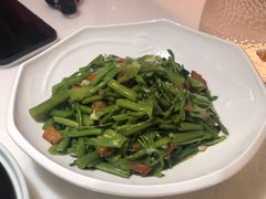 酸辣豆豉空心菜-径山十八道·风味民间菜(杭州总店)