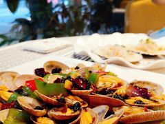 豉椒炒花甲-强记海鲜·大排档(蛇口新街店)