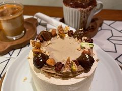 伯爵茶栗子坚果蛋糕-懒鱼时光馆(沙坪坝店)