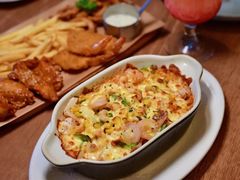 西班牙风情海鲜焗饭-必胜客(南锣鼓巷店)