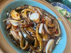 淮安炒长鱼-武庄主特色炒鸡(周恩来纪念馆店)