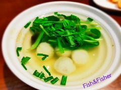 葱花鱼圆汤-大壶春生煎(四川中路店)