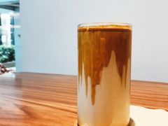 红豆沙拿铁-Line 咖啡(石厦花园店)