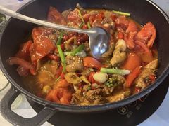 -贵州辣子鸡番茄鸡