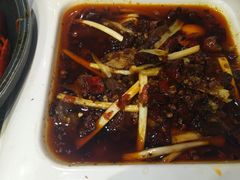 爆炒麻辣鸡血-华仔龙虾(永乐路总店)