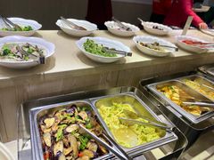 自助取餐区-自然风素食自助餐厅(黄河北路店)