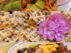 &nbsp;酥炸鸡肉花-园林美食城·本土农家菜(杨和镇店)