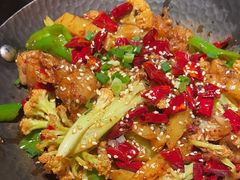-探鱼·鲜青椒爽麻烤鱼(广州花都来又来店)