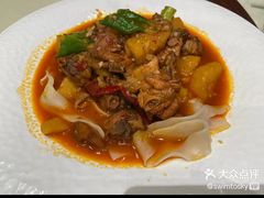 沙湾大盘鸡-西域盛宴烧烤新疆菜清真餐厅(古美店)
