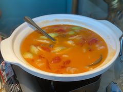 海鲜粗粮面疙瘩-佬肥猫·浙江乡村菜(国华广场店)