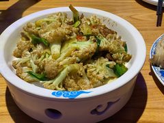 干锅有机花菜-胖老汉椒麻鸡清真新疆菜(西御街店)