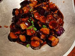 农家茄子煲-绿茶餐厅(蓝色港湾店)