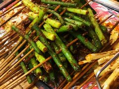 烤蒜苔-恒盛居回族饭店